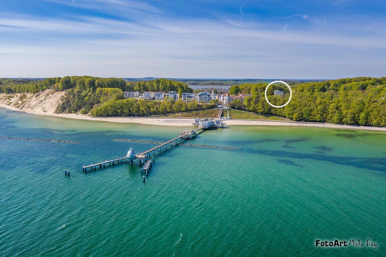 Residenz Seeblick, Fewo 10 Mit Balkon Und Ostseeblick Зеллин Экстерьер фото